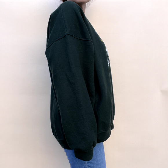 Vintage Walmart Employee Christmas Holidays Crewneck Sweatshirt Sweater Sz- 2XL - Picture 4 of 14